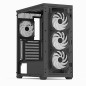 AeroCool D501A Midi Tower Black
